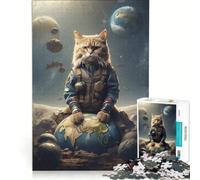Puzzle 1000 pièces pour Adolescents Perdus dans l'espace Jeux de Famille découpe de précision Cadeau Unique pour Anniversaire et Noël 50x75cm