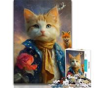 Puzzle 1000 pièces pour Adolescents Petit Prince Chien Puzzles 1000 pièces pour Adultes Cadeaux Cadeau et Cadeau pour Les Amoureux ou Les Amis (26x38cm)