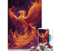 Puzzle 1000 pièces pour Adolescents Phénix mystérieux, Jouet éducatif Anti-Stress, Superbes Cadeaux et Jouets (Taille 75x50cm)