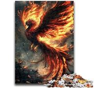 Puzzle 1000 pièces pour Adolescents Phénix mystérieux pour Les 14 Ans et Plus Défi éducatif Activités Amusantes à la Maison, Cadeaux d'anniversaire, Cadeaux de Voyage 50x75cm