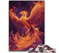 Puzzle 1000 pièces pour Adolescents Phénix mystérieux pour Les 14 Ans et Plus Jouet éducatif intellectuel décompressant Excellent Cadeau 26x38cm