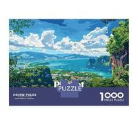 Puzzle 1000 Pièces pour Adolescents Phuket Island Landscape Puzzle Amusant Et Humoristique pour Adolescents, Idéal comme Cadeau d'anniversaire, De Noël Ou Autre 70x50cm/1000pcs