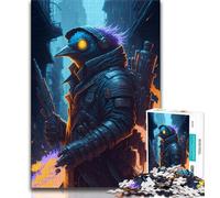 Puzzle 1000 pièces pour Adolescents Pingouin anarchiste Arctique 1000 pièces pour Adultes, Anti-Stress, défi Difficile, Cadeaux du Père Noël Secret (Taille 75x50cm)