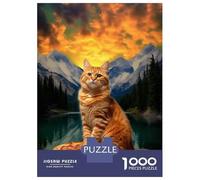 Puzzle 1000 Pièces pour Adolescents Pizza Cat Teton Trek Puzzle pour Adolescents Améliore La Mémoire Défi À Réaliser Amusant en Famille Et Soirée Jeux 52x38cm/1000pcs