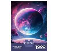 Puzzle 1000 Pièces pour Adolescents Planet Earth Puzzle Adulte Jeu Familial Difficile Difficile Cadeau d'anniversaire Unique 38x26cm/1000pcs
