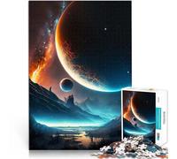 Puzzle 1000 pièces pour Adolescents Planète de l'éternité pour Le Jeu éducatif Challenge Toy Œuvre d'art 75x50cm