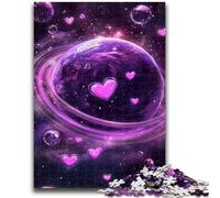 Puzzle 1000 pièces pour Adolescents Planète Violette, Jeu éducatif, défi, Jouet, à Offrir en Cadeau à Toute la Famille, 38x26cm