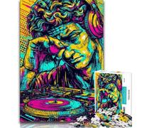 Puzzle 1000 pièces pour Adolescents Pop-Art Michel-Ange Statue de David Puzzle 1000 pièces, décoration Murale Artistique et idée Cadeau d'anniversaire pour Amis, Bureau à Domicile (Taille 75x50cm)
