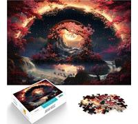 Puzzle 1000 pièces pour Adolescents Portail des rêves Japonais Jeu Familial Anti-Stress Défi Difficile Jeu de défi Unique 38x26cm
