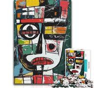 Puzzle 1000 pièces pour Adolescents, Portrait Abstrait Original, Divertissement en Famille, décoration intérieure, Cadeau d'anniversaire, 50x75cm (1000 pièces)