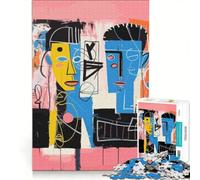 Puzzle 1000 pièces pour Adolescents, Portraits Abstraits, Jeux éducatifs, Course de Vitesse Manuelle, Collection d'artistes, Beaux-Arts 50x75cm