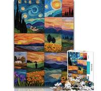 Puzzle 1000 pièces pour Adolescents pour Un Anniversaire Un Anniversaire ou Tout Simplement pour Les Enfants de 14 Ans et Plus 75x50cm