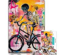 Puzzle 1000 pièces pour Adolescents pour Un Anniversaire Un Anniversaire ou Tout Simplement pour Les Enfants de 14 Ans et Plus 38x26cm