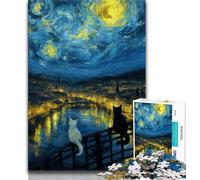 Puzzle 1000 pièces pour Adolescents pour Un Anniversaire Un Anniversaire ou Tout Simplement pour Les Enfants de 14 Ans et Plus 75x50cm