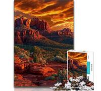 Puzzle 1000 pièces pour Adolescents, pour Une Belle rivière de Montagne, Puzzle 1000 pièces, Anti-Stress, séjour, Tuer Le Temps, liste de souhaits avec Le Père Noël (Taille 75x50cm)