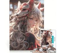 Puzzle 1000 pièces pour Adolescents Princesse Ninja Jeu Impossible défi Difficile Cadeau pour Les Amis et la Famille 50x75cm