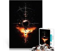 Puzzle 1000 pièces pour Adolescents Prisme Cosmique Jouets Jeux éducatifs Soulagement du Stress Jeu de défi Unique 52x38cm