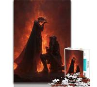 Puzzle 1000 pièces pour Adolescents, Puissant Chevalier médiéval, 1000 pièces pour Adultes, Anti-Stress, défi Difficile, Cadeaux du Père Noël Secret (Taille 75x50cm)