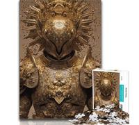 Puzzle 1000 pièces pour Adolescents, Puissant Chevalier médiéval, Jouet de Divertissement Familial idéal comme Cadeau pour Toute la Famille (75x50cm)