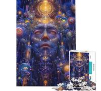 Puzzle 1000 pièces pour Adolescents Puzzle Cosmic Psyche Jeu de réflexion Difficile et Stimulant (Dimensions 50x75cm)