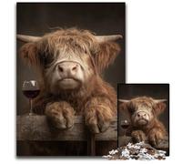 Puzzle 1000 pièces pour Adolescents, Puzzle en Bois de Yak, intéressant pour réduire Le Stress, idées Cadeaux pour Les 14 Ans et Plus, 50x75cm