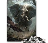 Puzzle 1000 pièces pour Adolescents, Puzzle Mammouth pour Adolescents, Anti-Stress, défi Difficile, Cadeaux du Père Noël Secret (26x38cm)