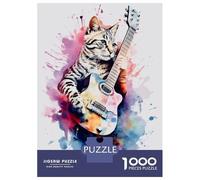 Puzzle 1000 pièces pour adolescents, puzzle The Asheera Watercolros, Puzzle pour adultes, jeu à main, plaisir en famille, favorise l'entraînement cérébral, 52 x 38 cm/1000 pièces