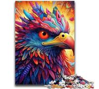 Puzzle 1000 pièces pour Adolescents, Puzzles Aigle colorés pour Adultes, Jouets éducatifs et éducatifs, Jeux familiaux, Cadeaux d'anniversaire et Cadeaux Uniques 50x75cm