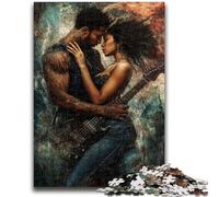 Puzzle 1000 pièces pour Adolescents, Puzzles Couple Homme pour Adolescents, Jouet éducatif intellectuel décompressant, décoration Parfaite (75x50cm)