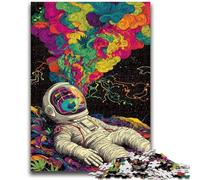 Puzzle 1000 pièces pour Adolescents, Puzzles psychédéliques pour Adultes, Jouets stimulants, décoration Murale, Cadeaux d'anniversaire et de Noël Uniques (26x38cm)