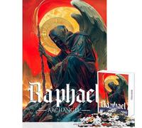 Puzzle 1000 pièces pour Adolescents Raphaël Archange Jeu éducatif idéal pour Les Couples décoration intérieure Cadeau pour Les Amis et la Famille (50x75cm)