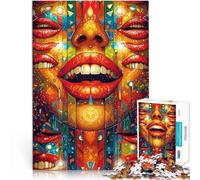 Puzzle 1000 pièces pour Adolescents Réflexions cosmiques Séjour Anti-Stress pour Tuer Le Temps Décoration Parfaite 75x50cm