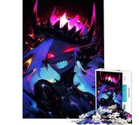 Puzzle 1000 pièces pour Adolescents Reine démon avec Couronne Jeu éducatif et ludique pour Toute la Famille Idée Cadeau (Dimensions 50x75cm)