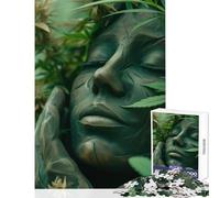Puzzle 1000 pièces pour Adolescents Reine du Jardin Vert Décoration intérieure Jouet Cadeau d'anniversaire Jeu éducatif Renforce l'amour Entre Couples Dimensions 38x26cm