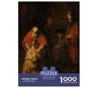 Puzzle 1000 Pièces pour Adolescents Return of The Prodigal Son Puzzles pour Adultes, Jouet, Décoration Murale, Art Mural, Idéal comme Cadeau pour Toute La Famille 52x38cm/1000pcs