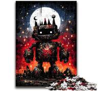 Puzzle 1000 pièces pour Adolescents, Robot mystérieux, Jeux éducatifs, décoration Murale, Cadeaux d'anniversaire et de Noël Uniques, 50x75cm