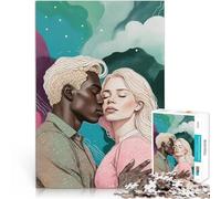 Puzzle 1000 pièces pour Adolescents Romance Cosmique Entraînez Votre Cerveau et Vos Mains Anniversaire et Cadeaux Uniques 38x26cm