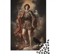 Puzzle 1000 Pièces pour Adolescents Saint Michael's Heavenly Glory Casse-têtes pour Adolescents Analyse Et Logique Entraînez Votre Cerveau Et Votre Dextérité Jeu De Défi Unique 52x38cm/1000pcs