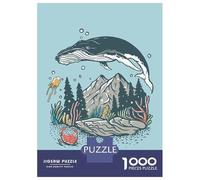 Puzzle 1000 Pièces pour Adolescents Save The Ocean Puzzle Adulte Jeux Relaxants Décoration Intérieure Cadeaux d'anniversaire Et Cadeaux Uniques 38x26cm/1000pcs