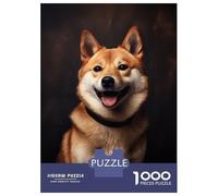 Puzzle 1000 pièces pour adolescents Shiba Inu Dog Adolescent Puzzles Handon Game Perfect Decoration for Is Ideal As A Gift 70x50cm/1000pcs