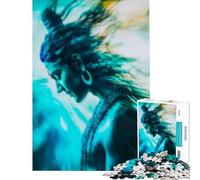 Puzzle 1000 pièces pour Adolescents Shiva Flowing Energy Jeu éducatif et Casse-tête pour Toute la Famille Cadeau d'anniversaire (Taille 75x50cm)