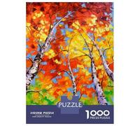 Puzzle 1000 pièces pour adolescents Sky Birch Adolescent Puzzles Handon Game Perfect Decoration for Is Ideal As A Gift 52x38cm/1000pcs