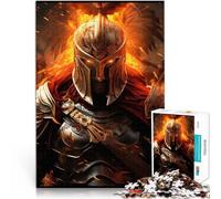 Puzzle 1000 pièces pour Adolescents Soldat Spartiate Entraînez Votre Cerveau et Vos Mains Cadeau d'anniversaire 38x26cm