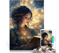 Puzzle 1000 pièces pour Adolescents Sorcière Cosmique Jouets éducatifs d'apprentissage Convient pour la décoration de Bureau 75x50cm