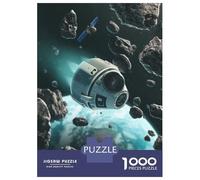 Puzzle 1000 Pièces pour Adolescents Space Exploration Puzzle pour Adultes Jeu Manuel Difficile Excellent Cadeau Anti-Stress 52x38cm/1000pcs