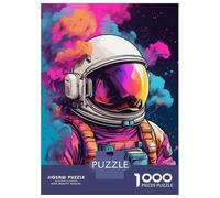 Puzzle 1000 Pièces pour Adolescents Space is Smoke Puzzles pour Adultes, Jeu De Réflexion, Assemblage De Motifs, Cadeaux d'anniversaire Et Cadeaux Uniques 52x38cm/1000pcs