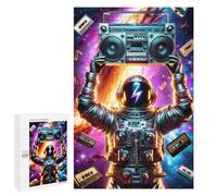 Puzzle 1000 pièces pour adolescents Space Music Z Puzzle Jeux familiaux Assemblage de motifs Anniversaire et Noël 1000 pièces