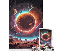 Puzzle 1000 pièces pour Adolescents Sphère céleste Jeu Manuel Cadeau d'anniversaire Jouet Décoration Murale Difficile et Stimulant (38x26cm)