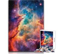 Puzzle 1000 pièces pour Adolescents - Splendeurs galactiques - Atelier Calme et agréable - Jeu de précision - Dimensions:38x52cm