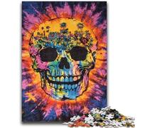 Puzzle 1000 pièces pour Adolescents, Squelette Fantastique, Difficile et Stimulant, avec Affiche et fiche de Questions-réponses pour Les 14 Ans, 50x75cm